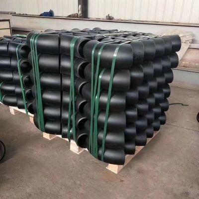 5 इंच कार्बन स्टील पाइप फिटिंग ANSI ASME B16.9 स्टील बट वेल्डिंग एल्बो